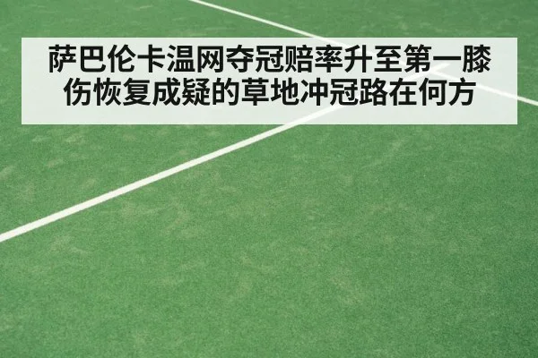 萨巴伦卡温网夺冠赔率升至第一膝伤恢复成疑的草地冲冠路在何方